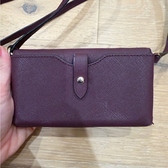 Kate Spade Burgundy Crossbody wallet/iPhone bag - Picture 11 of 11